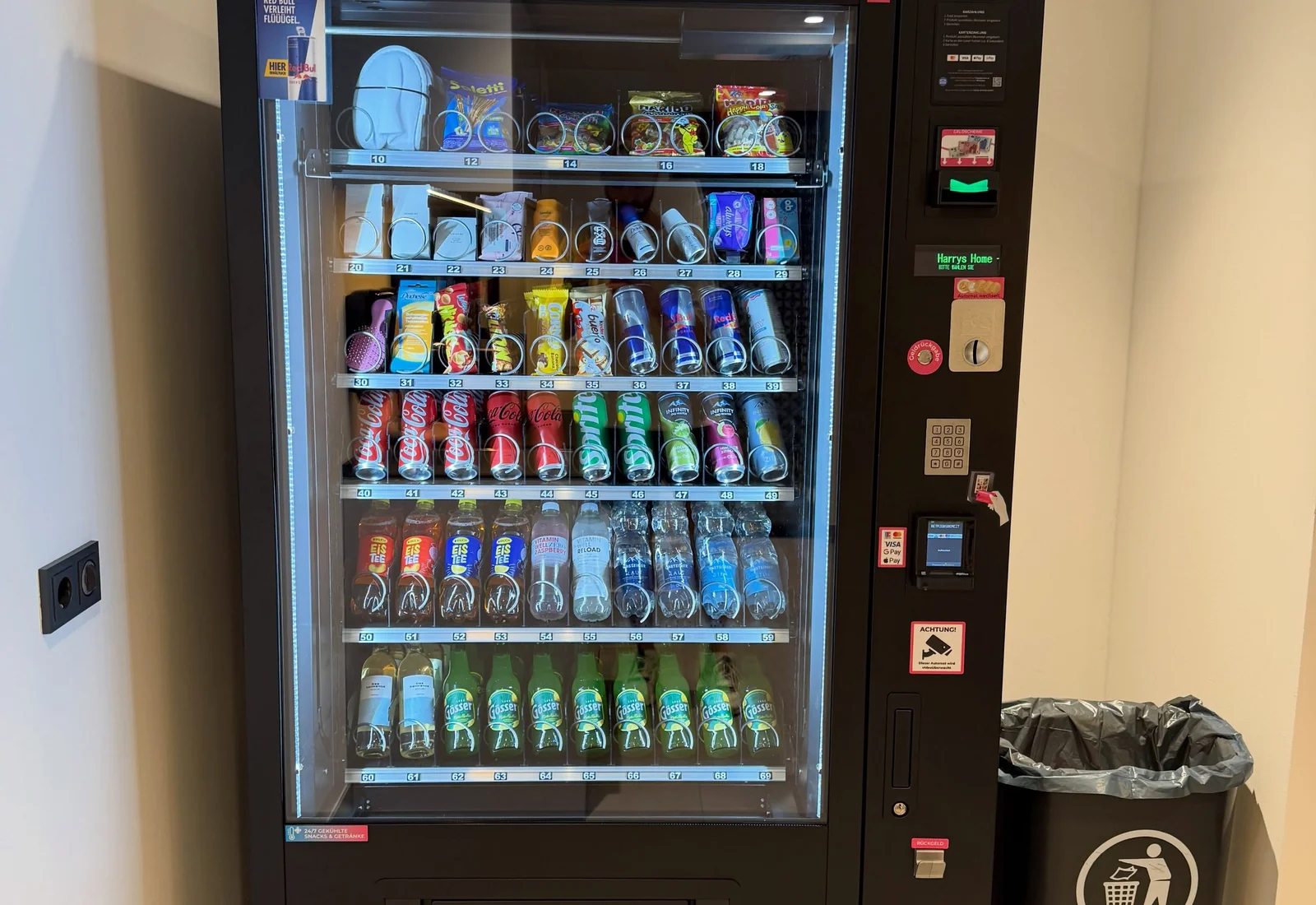 PANTAS Automat im Harry's Home Hotel Lienz