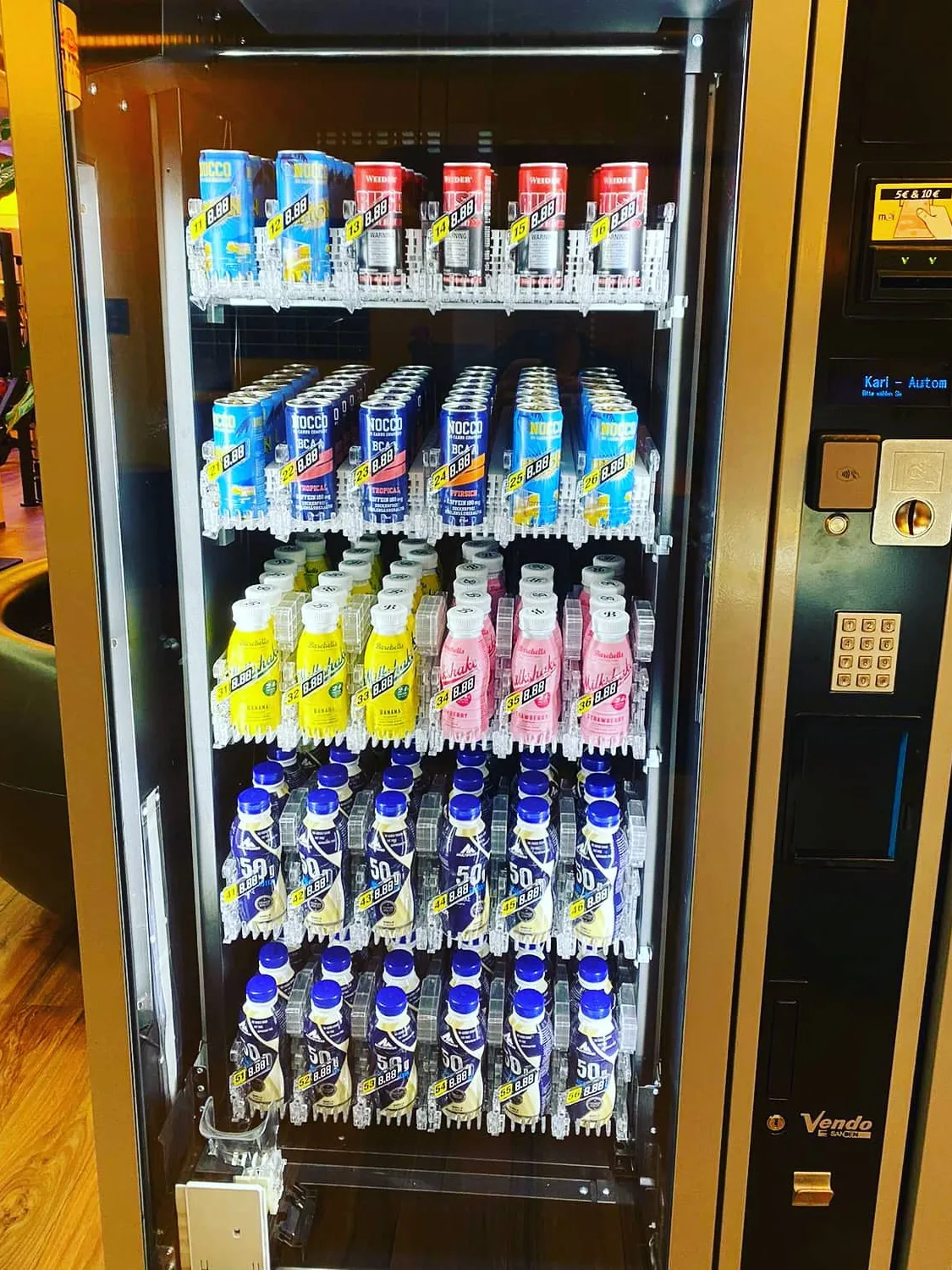 SandenVendo G-Drink am Standort