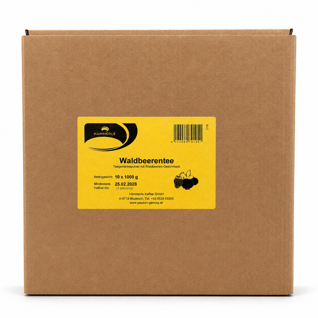 Waldbeerentee 10-kg-Karton