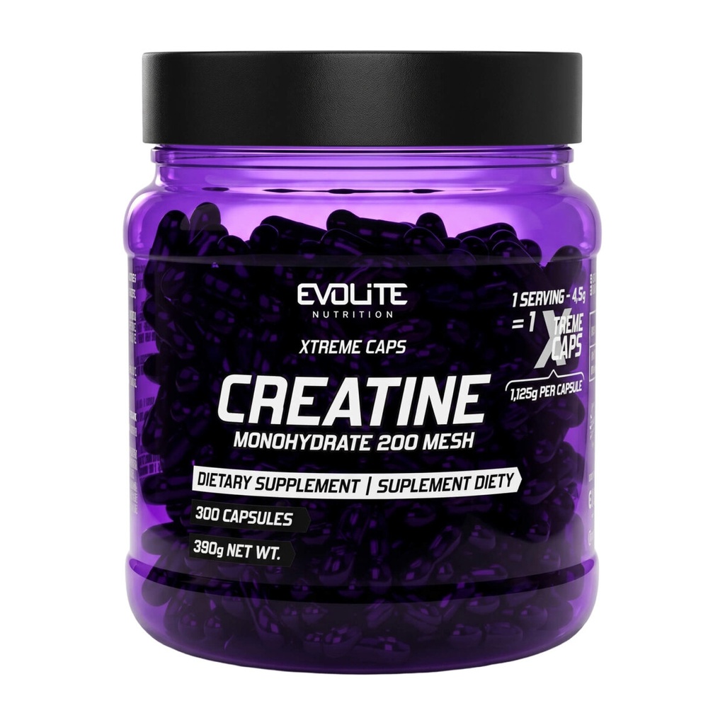 Evolite Nutrition Creatine Monohydrate Xtreme 300caps
